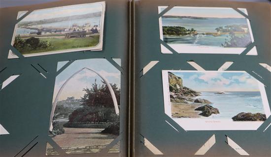 A postcard album